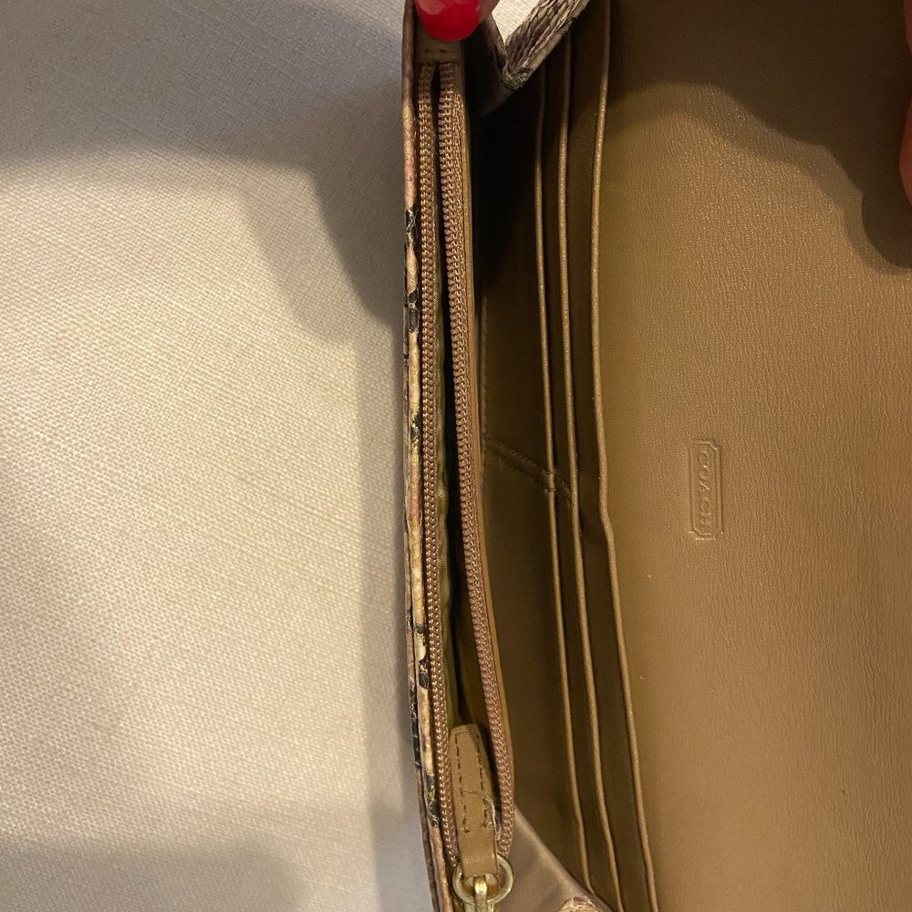 Coach Wallet Python Print - image 5